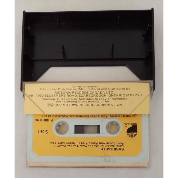 RARE EARTH "RAREARTH" MOTOWN Records Canada (1977) Cassette - Picture 2 of 6